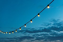 גרילנדה מוגנת IP44 החל מ 5 מטר גרילנדה מוגנת IP44 החל מ 5 מטר